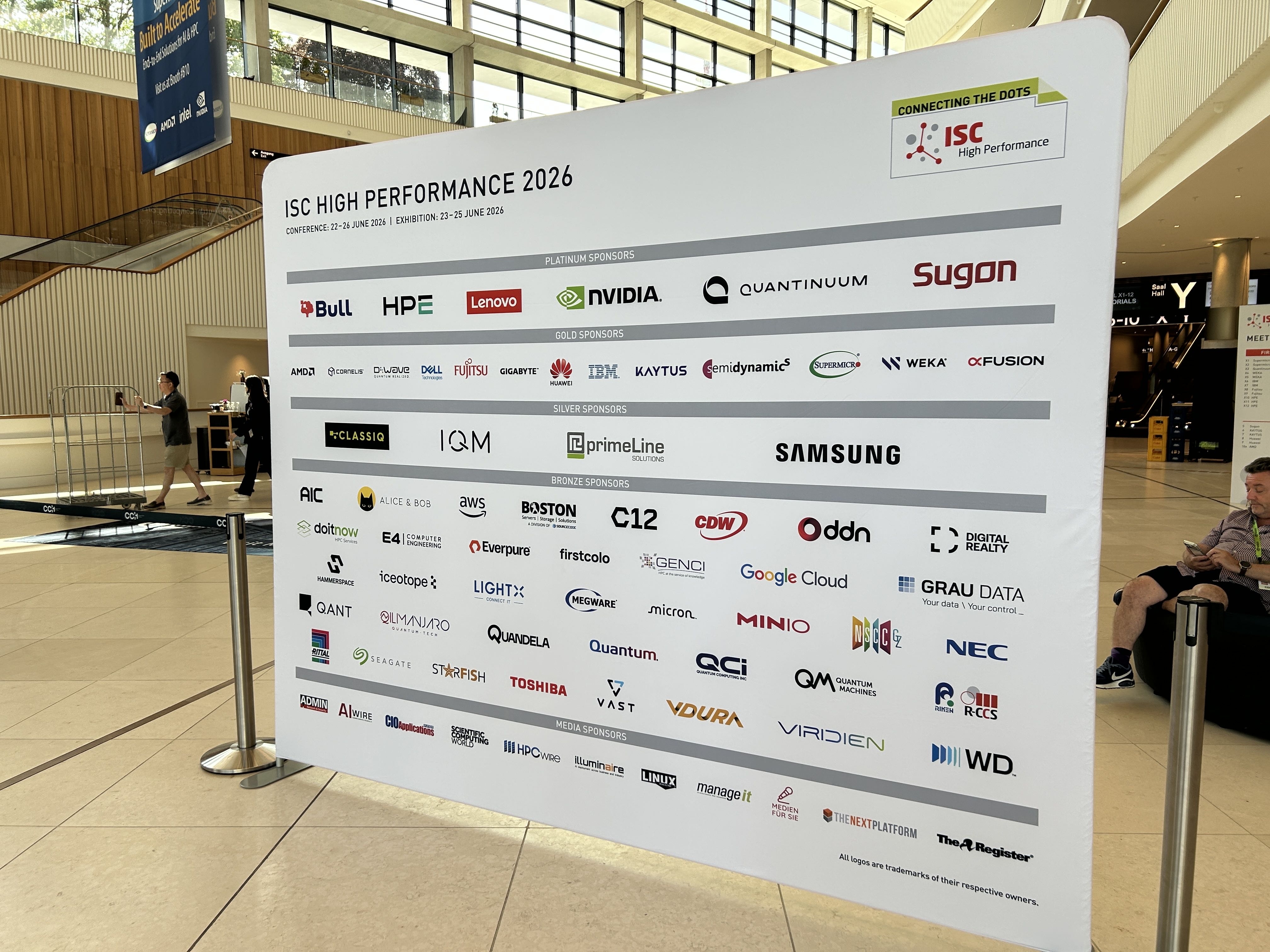 ISC sponsors