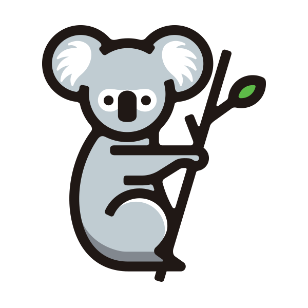 The Kolla logo is a stylised cartoon koala